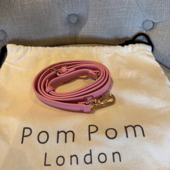 Pom Pom London Pink Crossbody Bag - NWOT - Picture 3 of 5